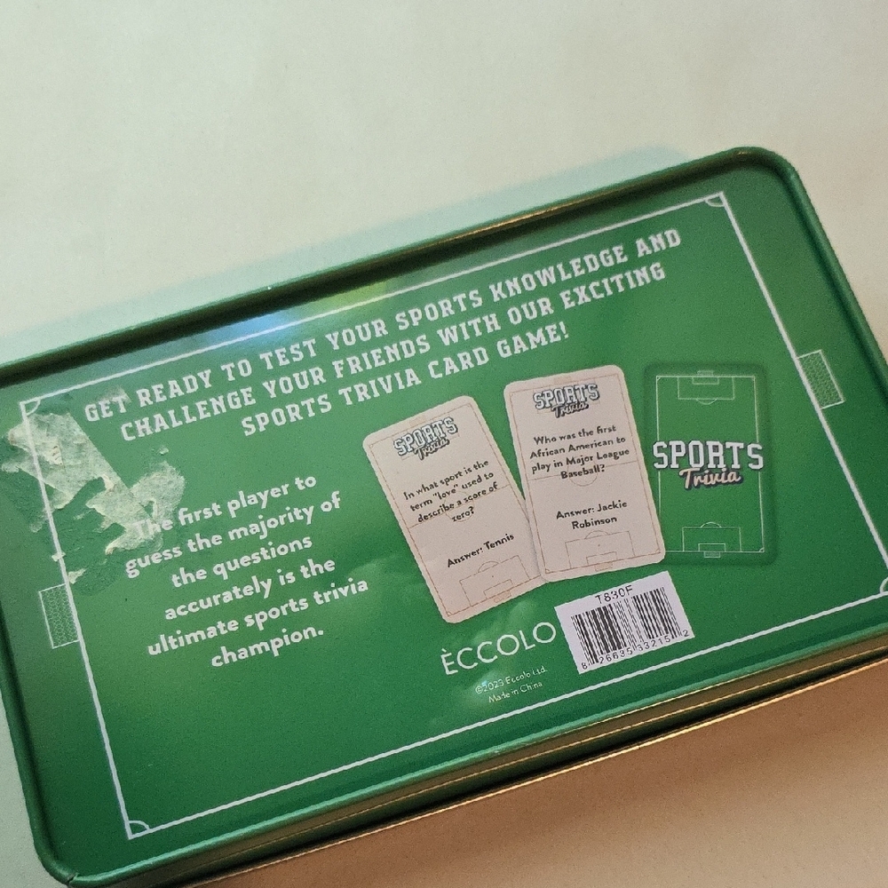 Sports Trivia Card Set - Picture 2 of 5